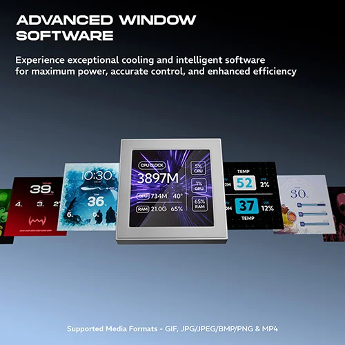 Dawg L360 AIO ARGB 360mm White CPU Liquid Cooler